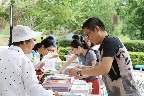 飞芒书房“60天阅读成长计划”六一走进北京丽都社区